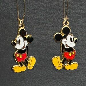 Disney Parks Mickey Mouse Dangle Earrings